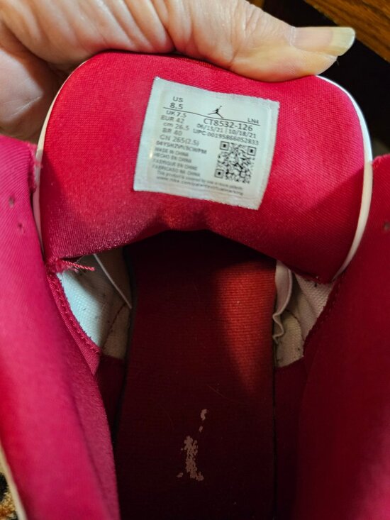 Jordan 3 Retro Mid Cardinal Red-Size 8.5 - main image 4
